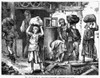 England: Child Labor, 1871. /N'The Brickyards Of England - Children Carrying The Clay.' Wood Engraving, English, 1871. Poster Print by Granger Collection - Item # VARGRC0088466