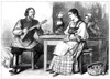 Courtship In Russia, 1880. /Nwood Engraving, English, 1880. Poster Print by Granger Collection - Item # VARGRC0067109