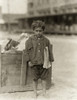 Hine: Newsboy, 1913. /Nfour-Year-Old Newsboy Selling Newspapers Barefoot In Tampa, Florida. Photograph By Lewis Hine, March 1913. Poster Print by Granger Collection - Item # VARGRC0167553