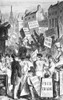 London: Protest, C1843.  /Nan Anti-Corn Law League Demnonstration In London, England, C1843. Contemporary English Line Engraving. Poster Print by Granger Collection - Item # VARGRC0078464