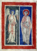The Annunciation. /Nsouth German Psalter Illumination, Late 12Th Century. Poster Print by Granger Collection - Item # VARGRC0026428