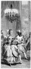 Dance: Minuet. /Ncopper Engraving (Detail) From 'Le Bal Par_' By Augustin De Saint-Aubin (1736-1807). Poster Print by Granger Collection - Item # VARGRC0004908