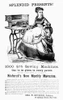 Sewing Machine, 1866. /Namerican Newspaper Advertisement, 1866. Poster Print by Granger Collection - Item # VARGRC0012859