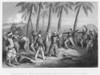 India: Sepoy Rebellion, 1857. /N'Massacre Of English Officers And Their Wives At Jhansi.' Steel Engraving, English, 1859. Poster Print by Granger Collection - Item # VARGRC0003250