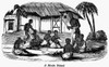 Hindu School, C1850. /Na Typical School In The Hindu World. Wood Engraving, Mid-19Th Century. Poster Print by Granger Collection - Item # VARGRC0093228