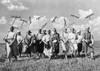 Russia: Farmers, C1941. /Na Group Of Women Farmers Who Have Replaced The Men Who Have Left To Fight In World War Ii, At The Klishevo Collective Farm Near Moscow, Russia. Photograph, C1941. Poster Print by Granger Collection - Item # VARGRC0123548