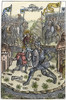 King Arthur Fights A Giant. /Nprotected By The Virgin. Woodcut, French, 1514. Poster Print by Granger Collection - Item # VARGRC0064818