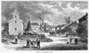 Amana, Iowa, 1875. /Na View The Inspirationalist Village In Amana, Iowa. Wood Engraving, 1875. Poster Print by Granger Collection - Item # VARGRC0077333