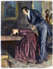 Love, 1886. /Nwood Engraving, English, 1886. Poster Print by Granger Collection - Item # VARGRC0098426