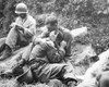 Korean War, 1950. /Nan American Infantryman Comforted By A Comrade Upon Learning Of The Death Of A Friend In Battle, 1950. Poster Print by Granger Collection - Item # VARGRC0001533