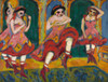 Kirchner: Czardas Dancers. /Noil On Canvas, Ernst Ludwig Kirchner, C1905. Poster Print by Granger Collection - Item # VARGRC0433831