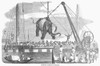 Elephant Hoist, 1858. /Nhoisting An Elephant Off Of A Ship At Calcutta. Wood Engraving, English, 1858. Poster Print by Granger Collection - Item # VARGRC0101777