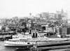 New York: East River, C1897. /Naerial View Of Steamboats Docked At The Piers On The East River, New York City. Photograph, C1897. Poster Print by Granger Collection - Item # VARGRC0119767