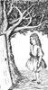 Carroll: Alice, 1866. /Nillustration By Lewis Carroll For An 1866 Edition Of 'Alice'S Adventures Under Ground.' Poster Print by Granger Collection - Item # VARGRC0433953