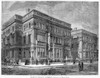 Vanderbilt Mansion. /Nthe William Vanderbilt Mansion On Fifth Avenue, New York City. Line Engraving, 1882. Poster Print by Granger Collection - Item # VARGRC0012959