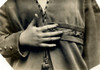 Hine: Child Labor, 1916. /Nthe Injured Hand Of A 17 Year Old Weaver At The Sagamore Mill In Fall River, Massachusetts. Photograph By Lewis Wickes Hine, 1916. Poster Print by Granger Collection - Item # VARGRC0267909