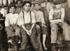 Hine: Child Labor, 1913. /Na Group Of Young Workers At The Brazos Valley Cotton Mill, West, Texas. Photograph By Lewis Hine, November 1913. Poster Print by Granger Collection - Item # VARGRC0170000