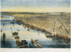 Philadelphia, 1850. /Nbird'S Eye View Of Philadelphia, Pennsylvania. Lithograph From A Drawing By J. Bachmann, 1850. Poster Print by Granger Collection - Item # VARGRC0265684