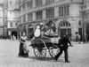 Berlin: Moving, C1915. /Na Couple Moving Their Belongings Using A Cart In Berlin, Germany. Photograph, C1915. Poster Print by Granger Collection - Item # VARGRC0266053