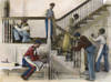 Hampton Institute, 1899. /Nstudents At Work On The Stairway In The Residence Of The Treasurer Of The Hampton Institute, Virginia. Oil Over A Photograph, 1899, By Frances Benjamin Johnston. Poster Print by Granger Collection - Item # VARGRC0064777