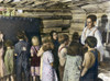 One-Room Schoolhouse. /None-Room Schoolhouse At Breathitt County, Kentucky. Oil Over Photograph, 1940, By Marion Post Wolcott. Poster Print by Granger Collection - Item # VARGRC0061737