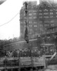 Harry Houdini (1874-1926)./Namerican Magician. Houdini In A Straitjacket Suspended In Midair Over A Subway Excavation In New York City; Photographed In 1916. Poster Print by Granger Collection - Item # VARGRC0016937