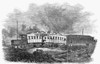 Connecticut: Train Wreck. /Nterrible Wreck On The Housatonic Railroad Above Bridgeport, Connecticut. Wood Engraving, 1865. Poster Print by Granger Collection - Item # VARGRC0099204