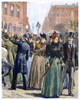 Madison Square, 1889. /Nfashionable New Yorkers Strolling In Madison Square On A Saturday Afternoon. Wood Engraving, American, 1889, After Thure De Thulstrup. Poster Print by Granger Collection - Item # VARGRC0101541