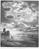 Seascape, 1871. /N'The Beach Of Rockaway.' Wood Engraving, American. Poster Print by Granger Collection - Item # VARGRC0006859
