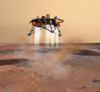 Phoenix Landing on Mars Poster Print by Science Source