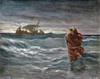 Dor_: Jesus Walk On Water. /N(John 6:20). Color Engraving After Gustave Dor_. Poster Print by Granger Collection - Item # VARGRC0007155