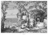 Amalfi, Italy. /Nwood Engraving, 19Th Century. Poster Print by Granger Collection - Item # VARGRC0033709