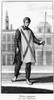Spanish Inquisition. /Na Victim Of The Spanish Inquisition, Wearing The Sanbenito Habit Of The Penitent. Line Engraving From 'Historia Inquisitionis,' By Philipp Van Limborch, 1692. Poster Print by Granger Collection - Item # VARGRC0120750