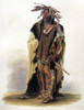 Bodmer: Sioux Chief. /Nwahk-T_-Ge-Li, Or Big Soldier, A Yankton Sioux Native American Chief. Aquatint Engraving, C1844, After A Painting, 1833, By Karl Bodmer. Poster Print by Granger Collection - Item # VARGRC0172549