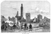 Chicago: Fire, 1871. /Nruins Of The Tremont House After The Great Fire In Chicago, 8-10 October 1871. Contemporary English Engraving. Poster Print by Granger Collection - Item # VARGRC0268399