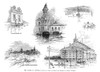 Montreal: Flood, 1886. /Nscenes Of Flooding In Montreal, 1886. Contemporary American Engraving. Poster Print by Granger Collection - Item # VARGRC0265478