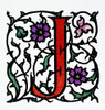 Initial 'J', C1900. /Na Decorative Initial 'J' With Arabesque Design, English, C1900. Poster Print by Granger Collection - Item # VARGRC0045736