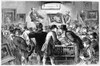 Auction, 1875. /Na Picture Auction In New York. Line Engraving, 1875. Poster Print by Granger Collection - Item # VARGRC0058264