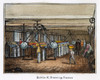 Textile Mill, C1840. /Nbobbin And Drawing Frames In A New England Cotton Textile Mill. Lithograph, C1840. Poster Print by Granger Collection - Item # VARGRC0009412