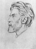 Robert Bridges (1844-1930). /Nenglish Poet Who Served As Britain'S Poet Laureate From 1913-1930. Drawing By William Rothenstein, 1915. Poster Print by Granger Collection - Item # VARGRC0433802