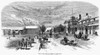 Nevada: Carson City. /Nview Of The Principal Street In Carson City, Nevada. Line Engraving, 19Th Century. Poster Print by Granger Collection - Item # VARGRC0099363