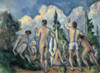 Cezanne: Bathers, C1890. /Noil On Canvas, Paul C_Zanne, C1890. Poster Print by Granger Collection - Item # VARGRC0433793