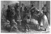 New York: Corn Vendor, 1868. /Nhot Corn Vendor On A Street In New York City. Wood Engraving, American, 1868. Poster Print by Granger Collection - Item # VARGRC0370032