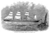 Steamship: 'Republic.' /Nthe Steamship 'Republic' Of The White Star Line Sailing Out Of New York City. Wood Engraving, American, 1872. Poster Print by Granger Collection - Item # VARGRC0000470