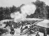 World War I: Belgium. /Nbelgian Troops Firing Cannons From A Sunken Battery At A German Line Of Advance During World War I. Photograph, 1914-1918. Poster Print by Granger Collection - Item # VARGRC0407770