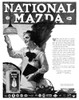 Ad: National Mazda, 1919. /Namerican Advertisement For National Mazda, A Lightbulb Company Owned By General Electric, 1919. Poster Print by Granger Collection - Item # VARGRC0409649