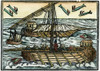 Pilgrims To Jerusalem. /Npilgrams Traveling By Ship On Their Way To Jerusalem. Woodcut From A 17Th Century German Travel Book. Poster Print by Granger Collection - Item # VARGRC0009556