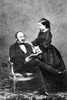 Victoria & Albert, C1860. /Nqueen Victoria Of England Photographed With Her Husband, Prince Albert C1860. Poster Print by Granger Collection - Item # VARGRC0071846