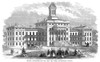 Institution For Deaf, 1854. /Nindiana Institution For The Deaf And Dumb At Indianapolis, Indiana. Wood Engraving, 1854. Poster Print by Granger Collection - Item # VARGRC0061981