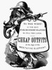 Mortised Cut, 19Th Century. /Namerican Typefounder'S Cut For A Garment Vendor'S Advertisement, 19Th Century. Poster Print by Granger Collection - Item # VARGRC0079584